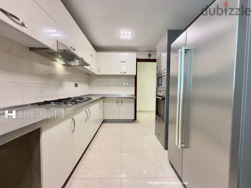 Sea view three bedroom apartment for rent, Shaab 7