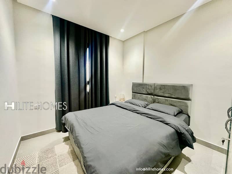 Furnished one bedroom apartment for rent in Salmiya 3