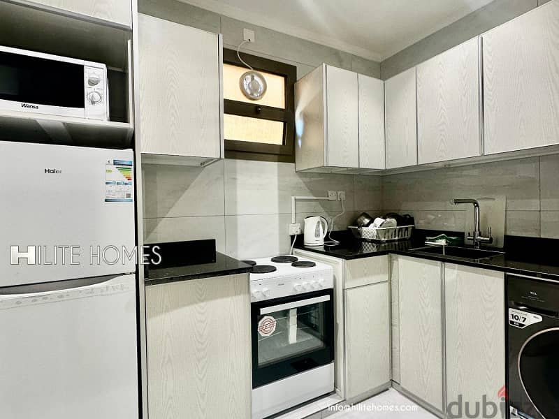 Furnished one bedroom apartment for rent in Salmiya 7
