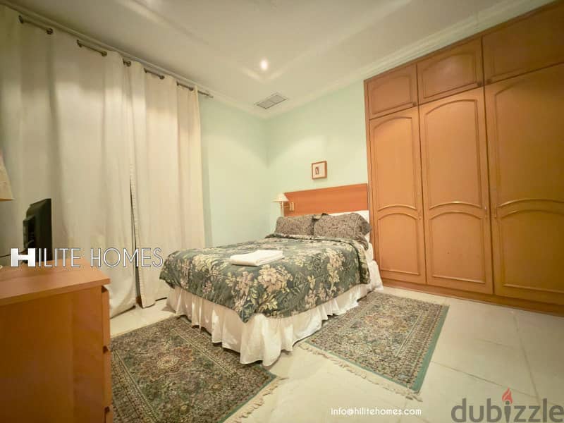 Three Bedroom furnished & un furnished apartments in Abu Al hassaniya 7