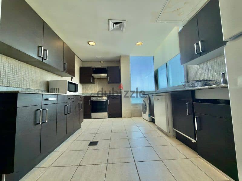 3- bedroom seaview furnished duplex for rent in Salmiya 6