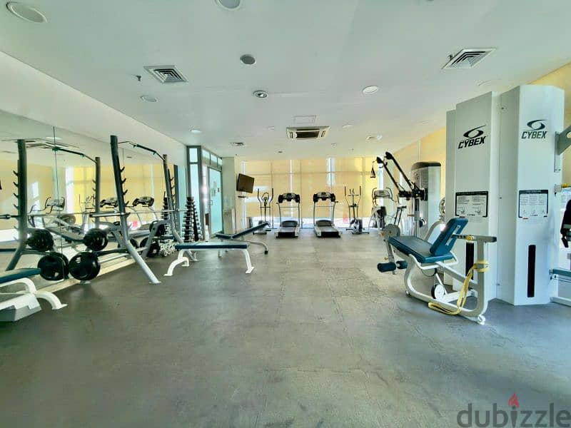 3- bedroom seaview furnished duplex for rent in Salmiya 7