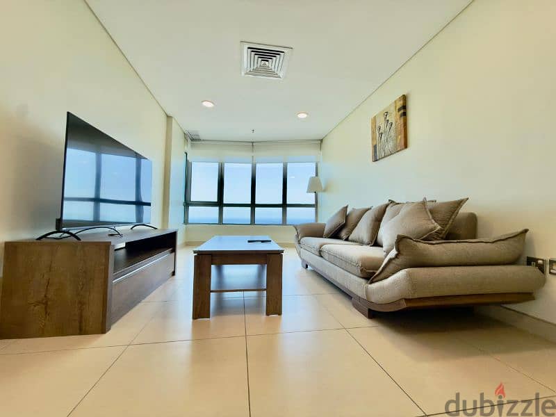 3- bedroom seaview furnished duplex for rent in Salmiya 8