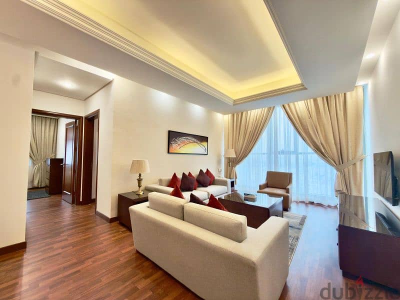 Modern fully furnished   1 - BHK apartment for rent in Jabriya 6