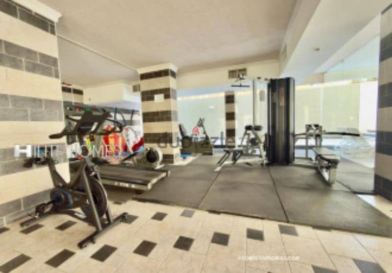 Spacious two bedroom apartment for rent in shaab 9