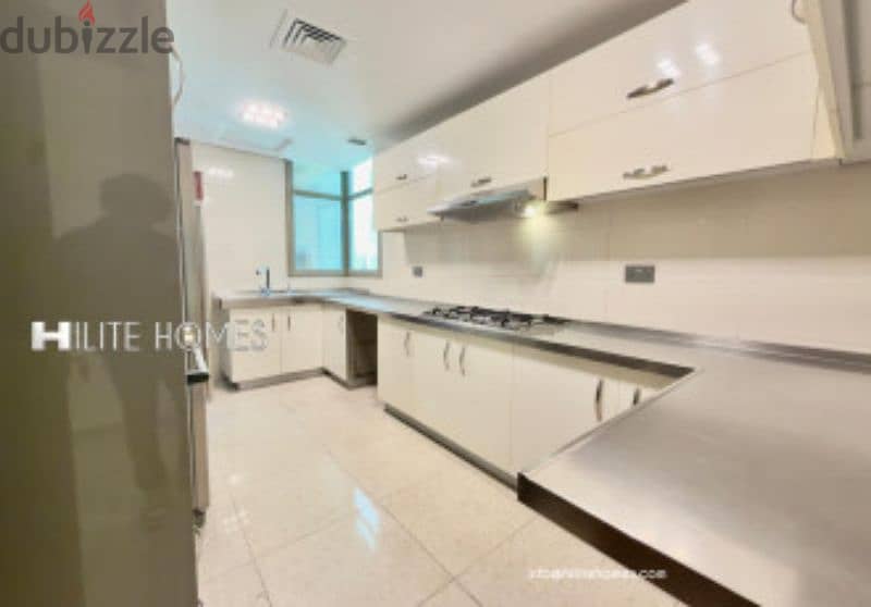 Sea view three bedroom apartment for rent, Salmiya 1