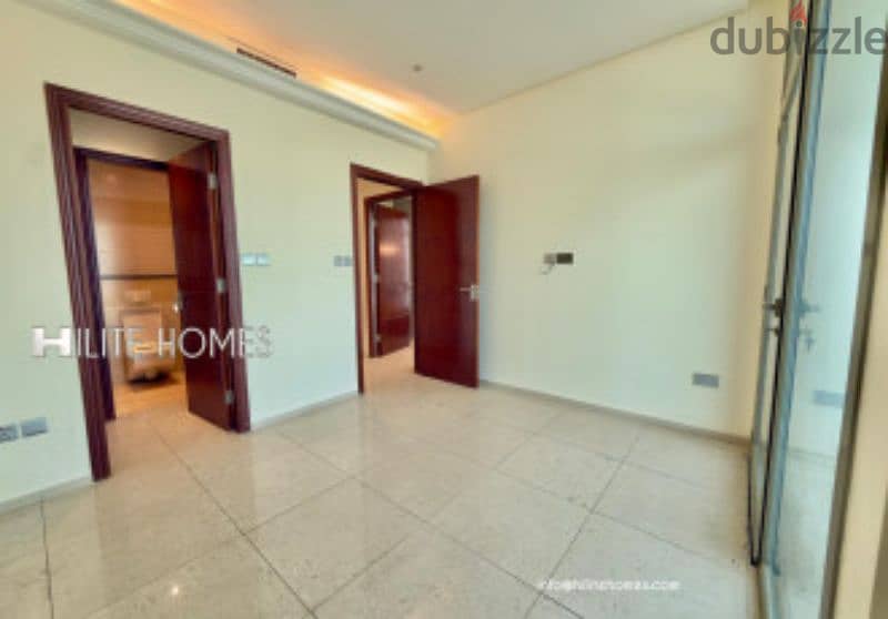 Sea view three bedroom apartment for rent, Salmiya 3