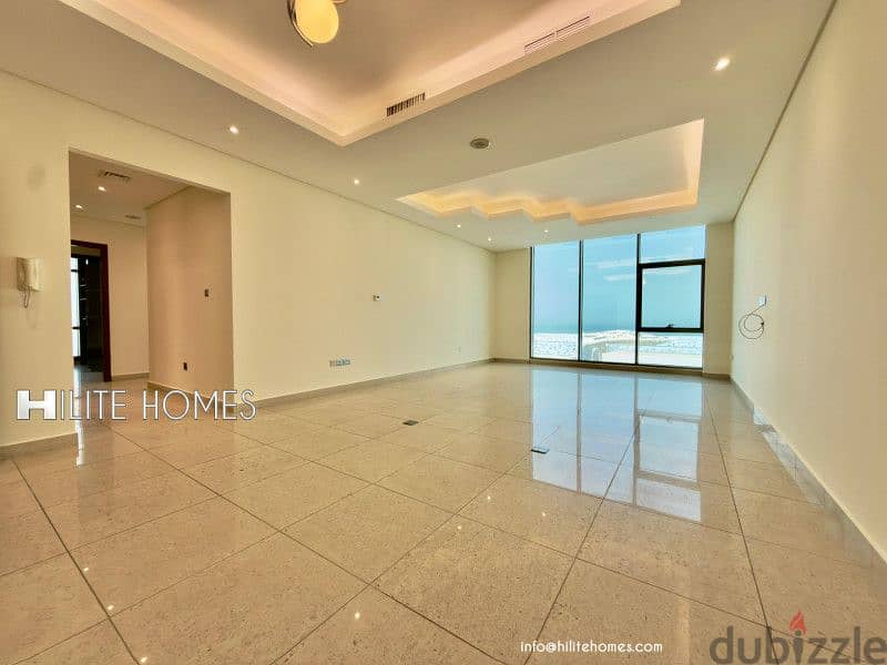 Sea view three bedroom apartment for rent, Salmiya 4