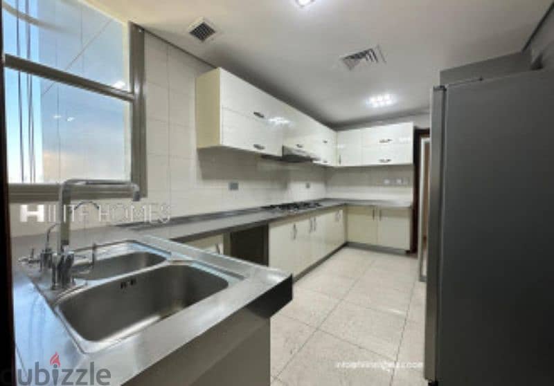 Sea view three bedroom apartment for rent, Salmiya 5