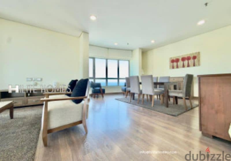 Three Bedroom Seaview Furnished Duplex for rent in Salmiya 4