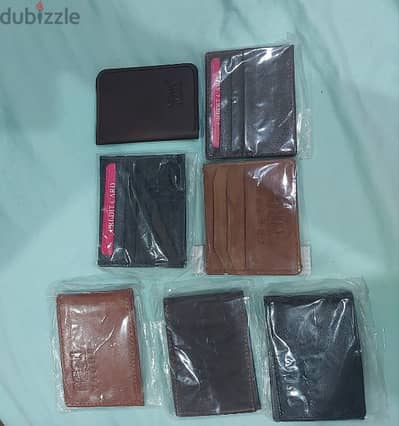 Genuine leather wallets