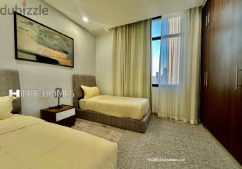 Furnished Two Bedroom Serviced Apartment For Rent,Close to Kuwait City 3