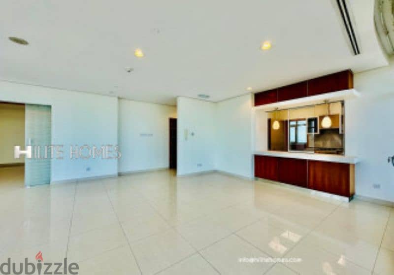Semi furnished 3 bedroom full floor apartment in Salmiya 2