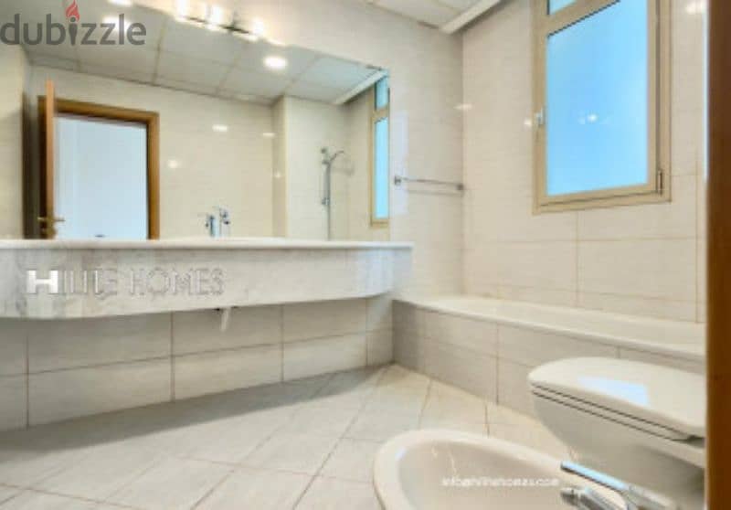 Three bedroom semi furnished apartment for rent, Bneid al qar 2