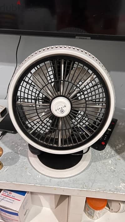 Small table fan
