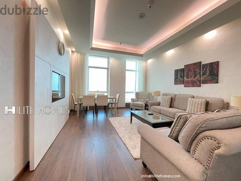 Luxury two bedroom apartment for rent in Sharq 2