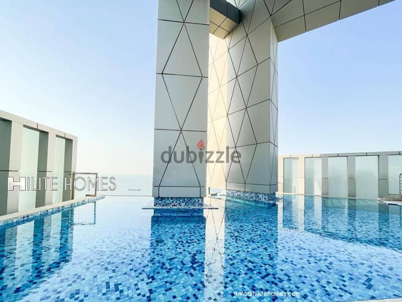 Semi furnished two & three bedroom apartment in Sharq 6