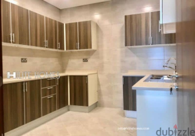 Three bedroom   Unfurnished apartment for rent in Salmiya 5