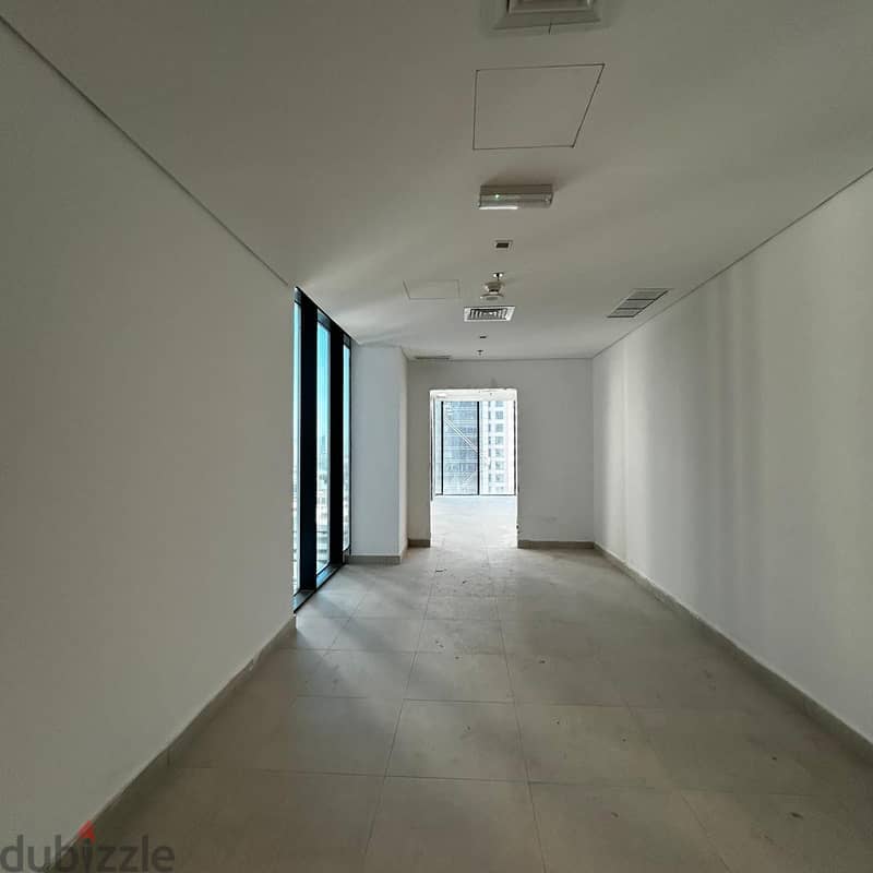 Commercial office space with a grace period for rent in Sharq. 1