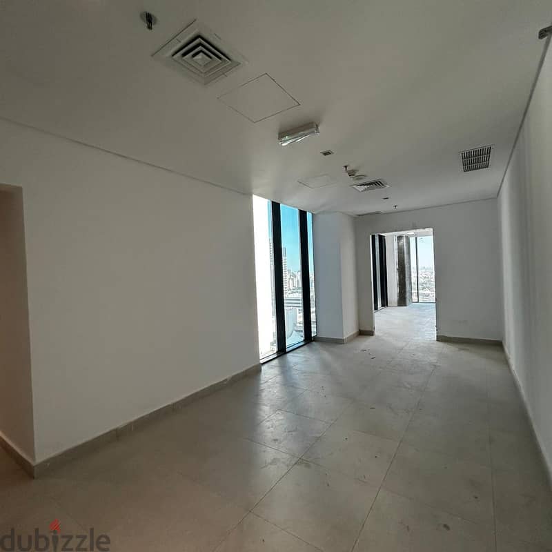 Commercial office space with a grace period for rent in Sharq. 6