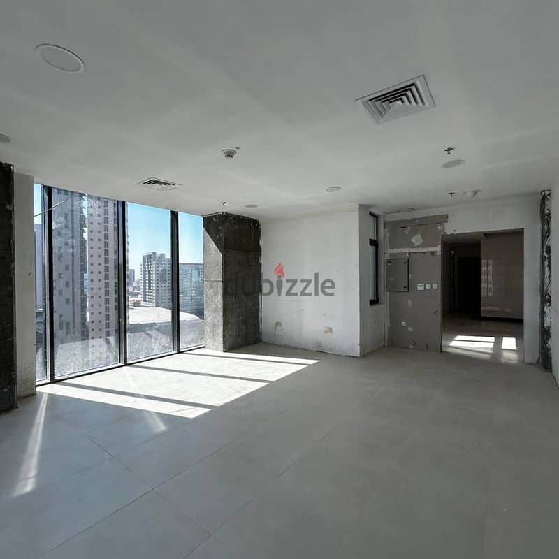 Commercial office space with a grace period for rent in Sharq. 10