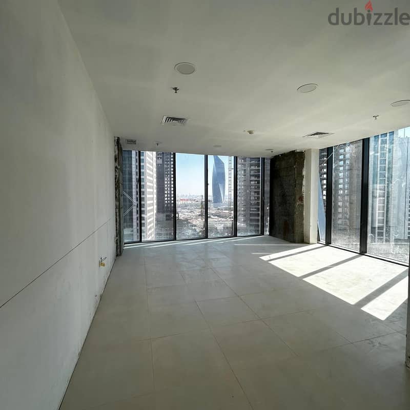 Commercial office space with a grace period for rent in Sharq. 12
