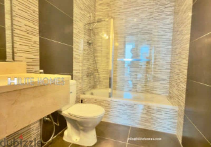 Three bedroom semi furnished apartment for rent in shaab 8