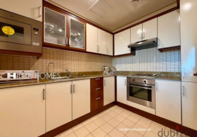 Stylish two-bedroom semi furnished apartment in Sharq 3