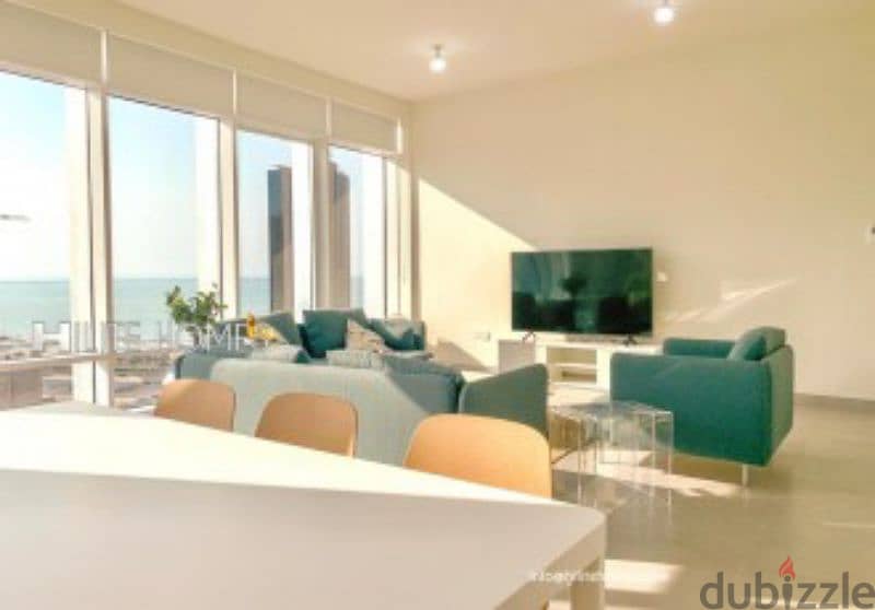 Three Bedroom  Semi-Furnushed Apartment for Rent in Sharq 4