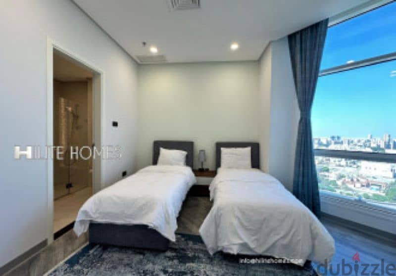 SEA VIEW  TWO BEDROOM APARTMENT FOR RENT IN MAHBOULA 3