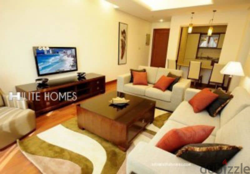 Modern fully furnished and serviced one apartment for rent in Jabriya. 4