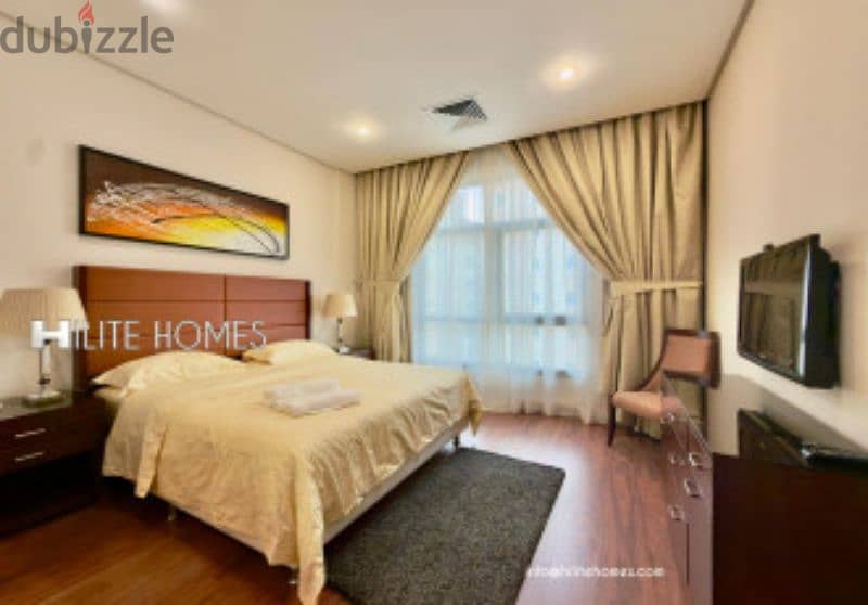 Modern fully furnished and serviced one apartment for rent in Jabriya. 8