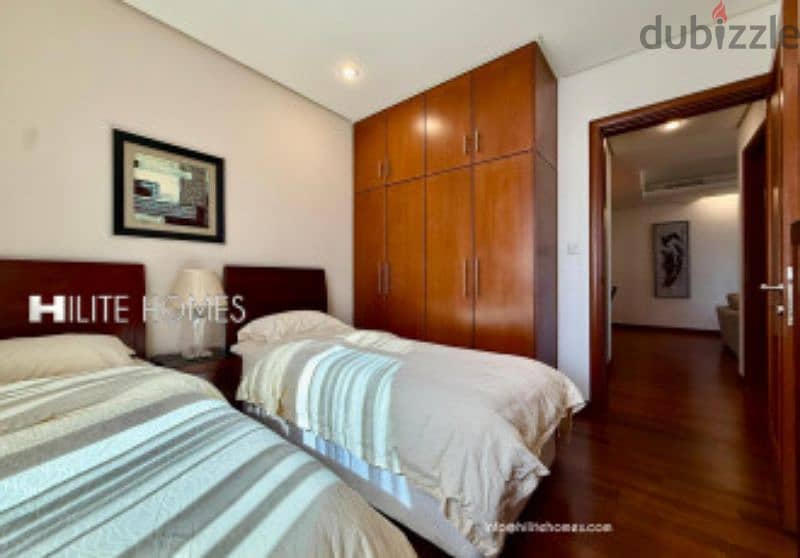 Stylish two-bedroom  semi furnished apartment in Sharq 1