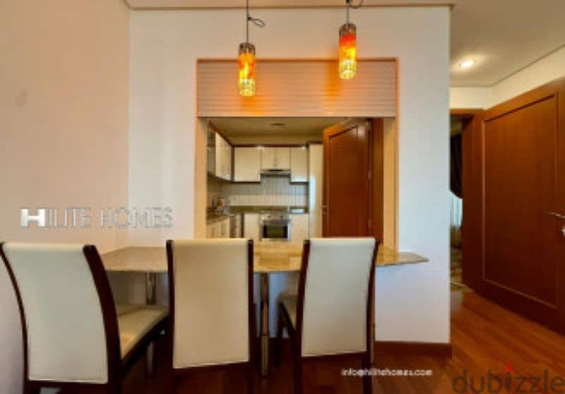 Stylish two-bedroom  semi furnished apartment in Sharq 3