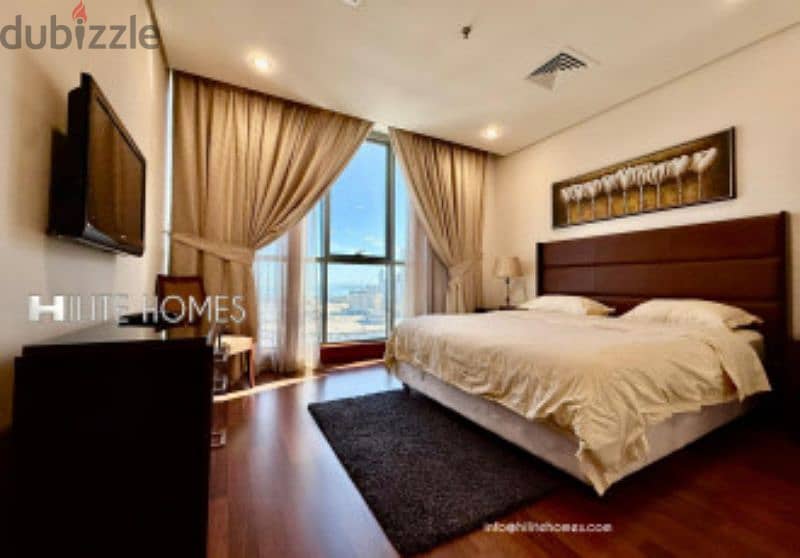 Stylish two-bedroom  semi furnished apartment in Sharq 4