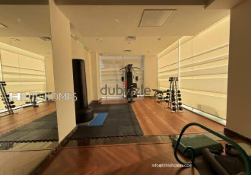 Stylish two-bedroom  semi furnished apartment in Sharq 7