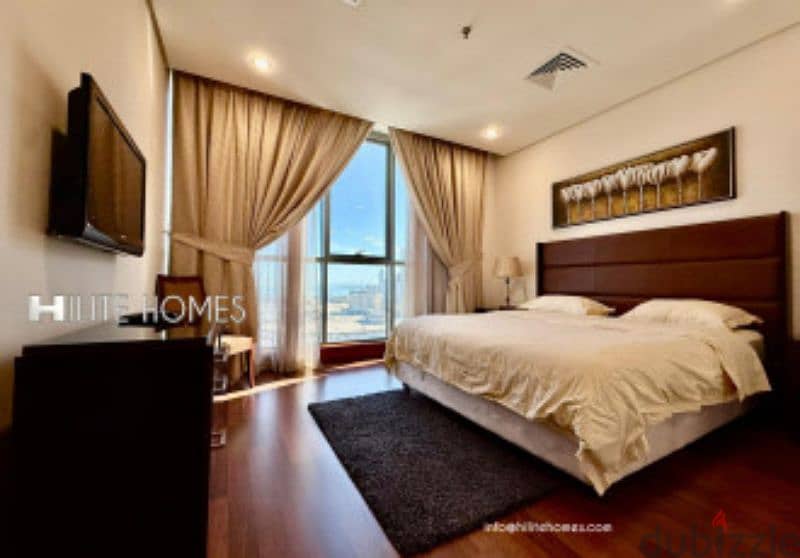 Stylish two-bedroom  semi furnished apartment in Sharq 8