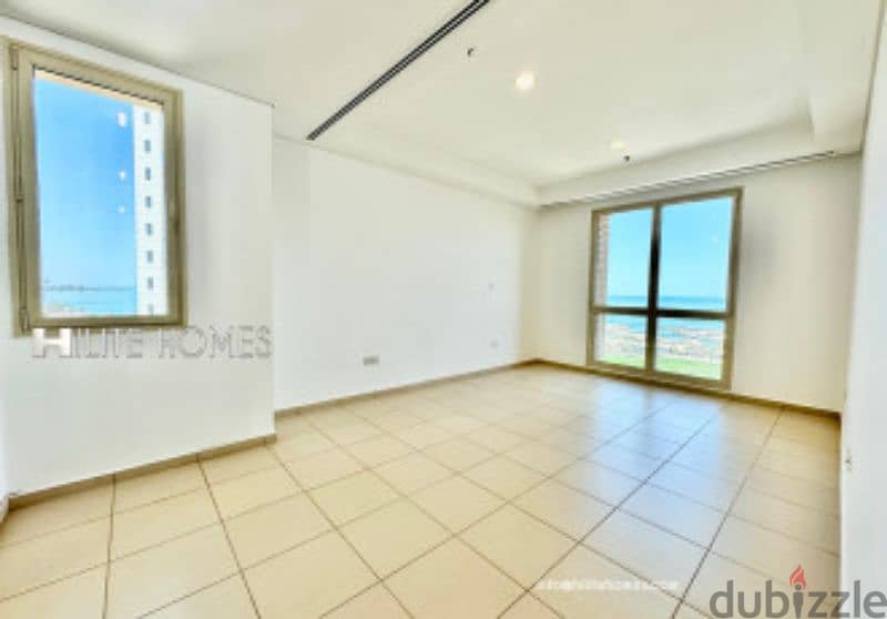 Three bedroom  semi furnished floor for rent in shaab, Hilitehomes 3