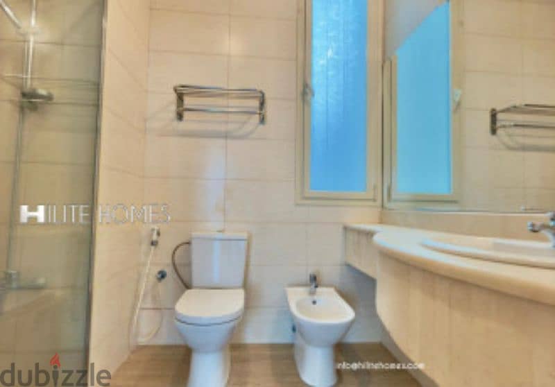 Three bedroom  semi furnished floor for rent in shaab, Hilitehomes 11