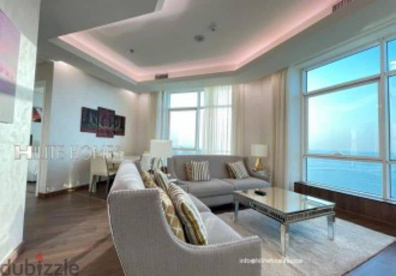 Semi furnished 2 bedroom apartment for rent in Sharq 4