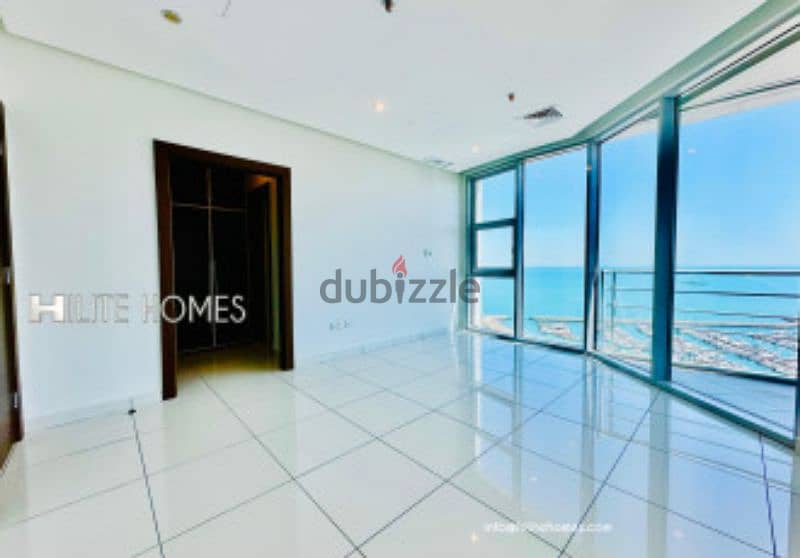 Sea view full floor 3 bedroom modern apartment with balcony in salmiya 6