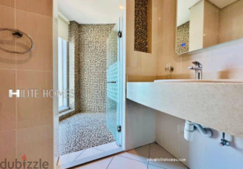 Sea view full floor 3 bedroom modern apartment with balcony in salmiya 11