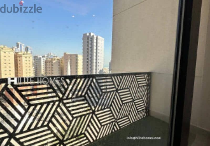 Stylish new one-bedroom semi-furnished apartment in Salmiya 3