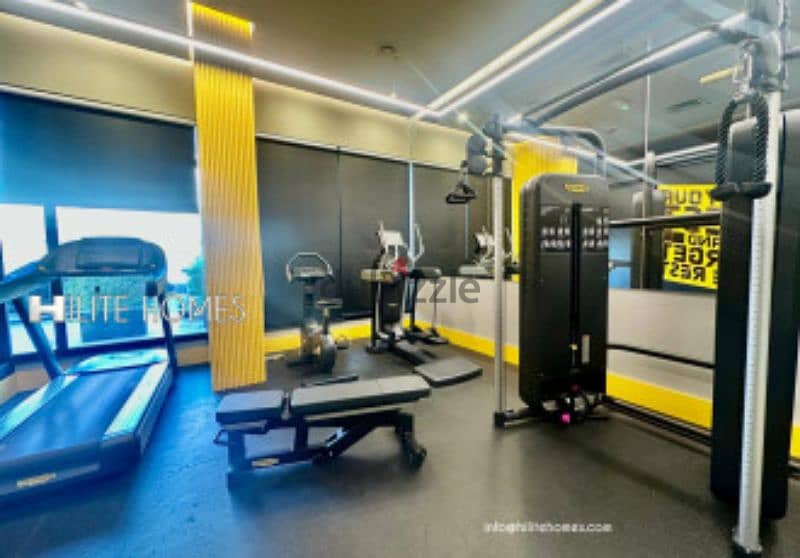 Stylish new one-bedroom semi-furnished apartment in Salmiya 5
