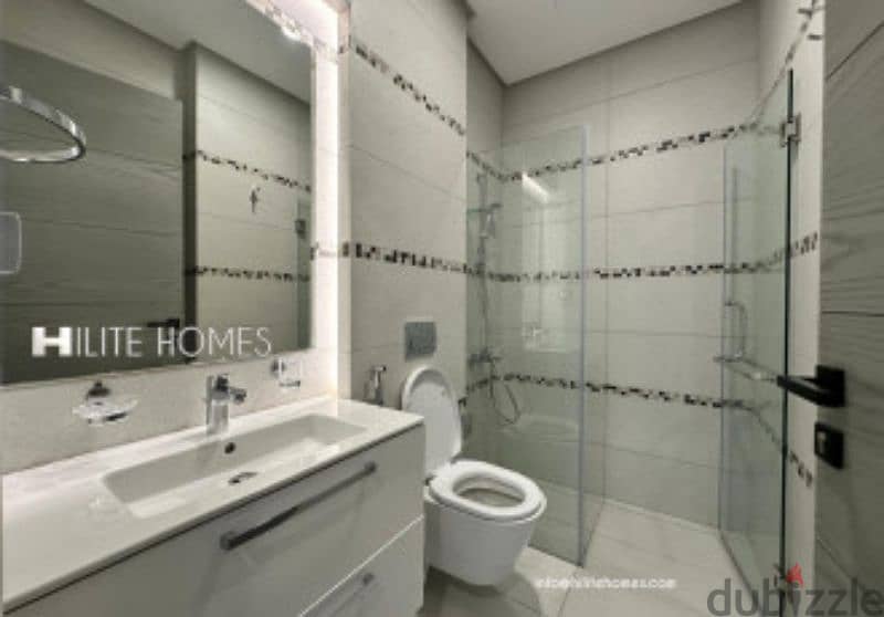 One bedroom  semi furnished apartment available for rent in Mahboula. 4