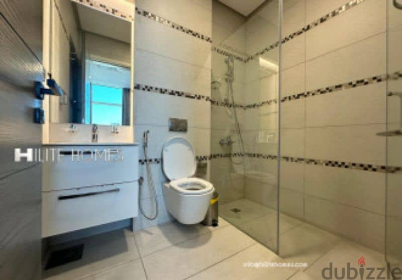 One bedroom  semi furnished apartment available for rent in Mahboula. 7