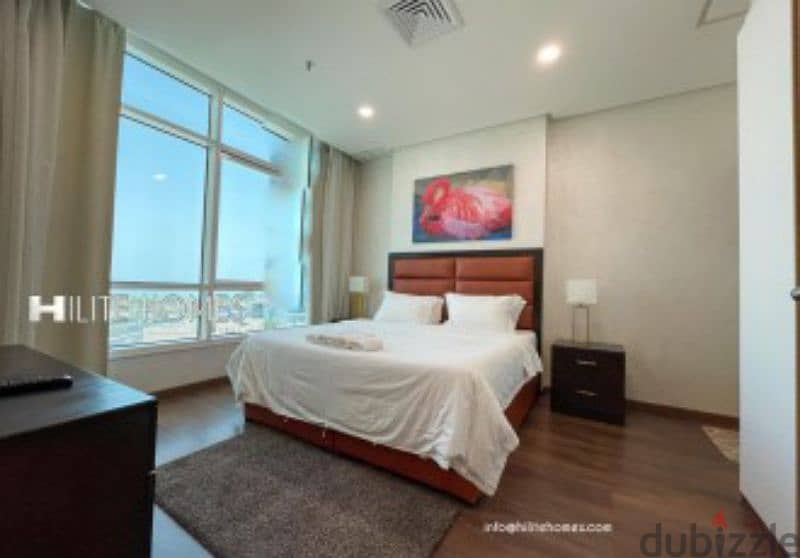 Luxury new 1 bedroom semi furnished apartment for rent in Sharq 3