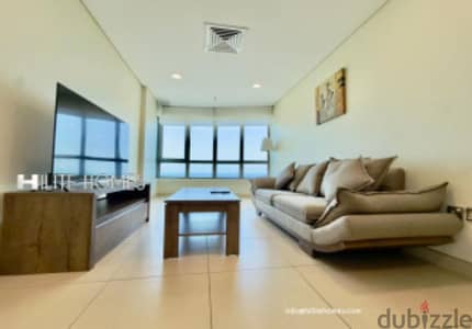 Three bedroom seaview furnished duplex for rent in Salmiya