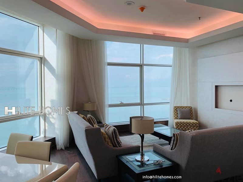 Luxury two bedroom apartment for rent in Sharq 1