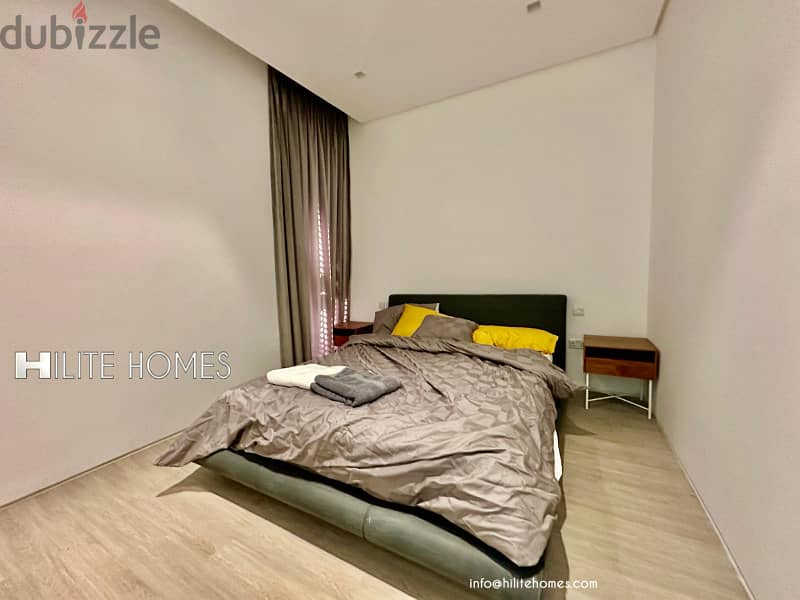 Fantastic two bedroom unfurnished apartment with balcony in salmiya 3